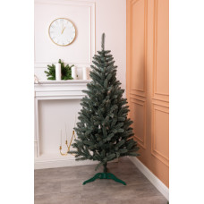Штучна ялинка 2,2 м блакитна, новорічна ялинка Різдвяна ніч штучна SOK-22-6 (LG-SOK-22-6)