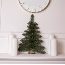 Штучна ялинка настінна Полонина 60 см на дерев'яній підставці SOK-M-V-1 (LG-SOK-M-V-1)