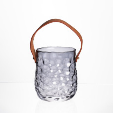 Ваза сумочка з ручкою 11,5×7,5×15 см 800 мл Сірий HP-19-153-2 (LG-HP-19-153-2) Ваза сумочка з ручкою 11,5×7,5×15 см 800 мл Сірий HP-19-153-2 (LG-HP-19-153-2)