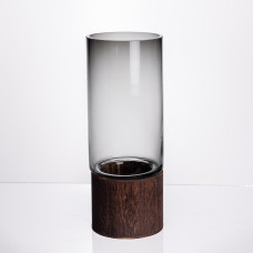 Ваза для квітів кругла скляна 25.5 (см) декоративна HP-19-162-2 (LG-HP-19-162-2) Ваза для квітів кругла скляна 25.5 (см) декоративна HP-19-162-2 (LG-HP-19-162-2)