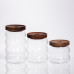 Набір банок для сипучих продуктів 3 штуки з бамбуковими кришками 400/600/800 мл 64486-12 (LG-64486-12) Набір банок для сипучих продуктів 3 штуки з бамбуковими кришками 400/600/800 мл 64486-12 (LG-64486-12)