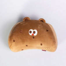 Подушка-підголівник Cookie Bear для подорожей коричневий HP-56-2BR (LG-HP-56-2BR)