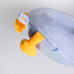 Подушка для шиї Duck U-подібна, блакитний HP-56-4BL (LG-HP-56-4BL)