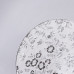 Килимок для сервірування столу Flowers 38 см, срібло HP-36327-12G (LG-HP-36327-12G)
