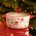 Супниця порцелянова Santa новорічна 800 (мл) з кришкою Yiwu FM-CS-9A (LG-FM-CS-9A) Супниця порцелянова Santa новорічна 800 (мл) з кришкою Yiwu FM-CS-9A (LG-FM-CS-9A)
