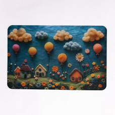 Килимок діатомітовий з 3D-ефектом Whimsical Village 58*38 см універсальний HP-42-34 (LG-HP-42-34)