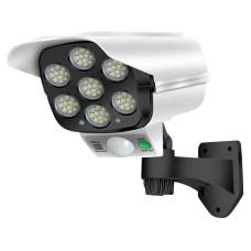 Уличный фонарь настенный 77 COB LED с датчиком движения и солнечной панелью автономная лампа для сада огорода HP-L-4 (LG-HP-L-4)