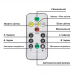 Уличный LED фонарь на солнечных батареях 110 LED 200 Вт HP-5-58 (LG-HP-5-58)