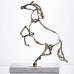Декоративная фигурка Horse 28х8.5х34 см металлическая HP-7-8 (LG-HP-7-8)