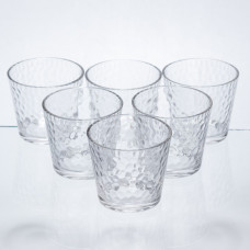 Набір склянок для напоїв Textured Tumbler 6 штук по 140 мл HP-17-17 (LG-HP-17-17)