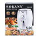 Аерофритюрниця Sokany SK-3010 на 5 літрів, 1500 Вт біла (LG-2082993943) Аерофритюрниця Sokany SK-3010 на 5 літрів, 1500 Вт біла (LG-2082993943)