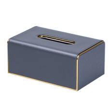 Серветка на стіл з еко-шкіри 21 х 13.5 х 9.5 см Сірий HP9801G (LG-2140008445)