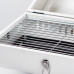 Мангал вугільний двосторонній 38×28×40 см з решіткою білий HP452GBE (LG-2140008469)