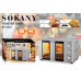 Електрична духовка Sokany SK10027 настільна 50 літрів (LG-2144225830)