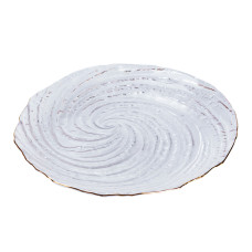 Десертна тарілка Ø18 см із золотим обідком прозора HP4144 (LG-2148787570) Десертна тарілка Ø18 см із золотим обідком прозора HP4144 (LG-2148787570)