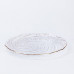Десертна тарілка Ø18 см із золотим обідком прозора HP4144 (LG-2148787570)