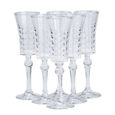 Набір келихів для шампанського 6 шт по 150 мл прозорий HP4156 (LG-2148787580)