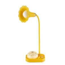 Дитяча лампа нічник із проекцією зоряного неба 3.2 Вт жовта UP180Y (LG-1892371333)