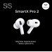Навушники бездротові TWS SmartX Pro 2 Premium Bluetooth навушники з мікрофоном SAP2P (LG-1876360129)