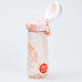 Пляшка для води 620 мл з трубочкою Рожева HP17300P (LG-2183918510)