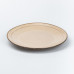 Тарілка сервірувальна кругла порцелянова 22.5 см бежева HP23378 (LG-2183918571)