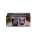 Набір склянок 6 штук по 250 мл із товстого скла Блакитний (LG-2026402942)