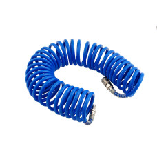 Шланг спиральный Intertool 5 м 6.5 х 10 мм полиуретановый