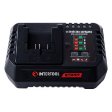 Зарядное устройство для аккумулятора Intertool 20В x 4Ач Li-Ion Storm