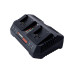 Зарядное устройство для аккумулятора Intertool 20В x 4Ач Li-Ion Storm для 2 АКБ