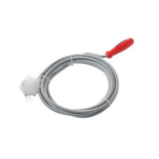 Трос для чистки труб Intertool 6мм x 3м с ершиком