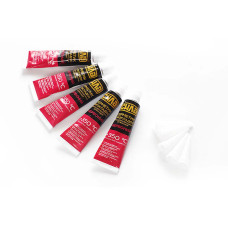 Герметик силиконовый высокотемпературный Сила 25г красный (5 шт.) Герметик силиконовый высокотемпературный Сила 25г красный (5 шт.)