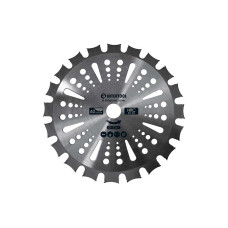 Диск для триммера Intertool 255мм x 40Т победитовый двусторонний