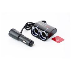 Разветвитель прикуривателя 12 Atelie 1 USB x 5V x 1A черный