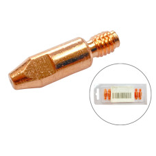 Наконечник для сварочных полуавтоматов Е-Сu М6х28х1.0 (10 шт.) Наконечник для сварочных полуавтоматов Е-Сu М6х28х1.0 (10 шт.)