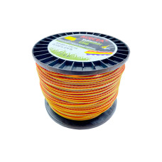 Леска для триммера Рамболд 3.0мм x 146м квадрат пиранья цветная