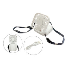 Складной аккумуляторный вентилятор Holding Fan 3 скорости с ремешком на шею Складной аккумуляторный вентилятор Holding Fan 3 скорости с ремешком на шею