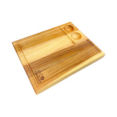 Доска разделочная Eco Tabulas 450 x 300 x 27мм шашлык Lux
