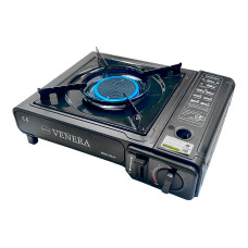 Плита газовая портативная с керамической инфракрасной горелкой 342 x 275 x 113мм с адаптером