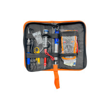 Набор для пайки с мультиметром 12-в-1 в футляре Набор для пайки с мультиметром 12-в-1 в футляре