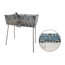 Мангал-чемодан KS-UKR 2мм x 10шп