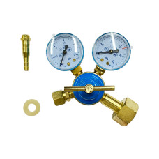 Редуктор кислородный O2 ATF БКО-50-12.5 x 25МПа маленький алюминий Редуктор кислородный O2 ATF БКО-50-12.5 x 25МПа маленький алюминий