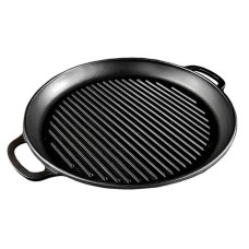 Жаровня гриль чугунная 400 х 40мм (подходит на казаны чугунные 12л 15л 18л)