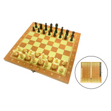 Шахматы деревянные 3-в-1 350мм Шахматы деревянные 3-в-1 350мм