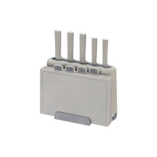 Набор ножей с досками Maestro 5 ножей x 4 доски серый