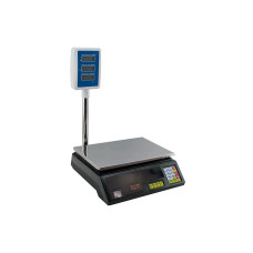 Весы торговые Crownberg 50кг x 6В на стойке
