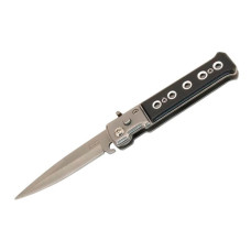 Нож выкидной Stainless 230мм 100+130мм x 110г черный