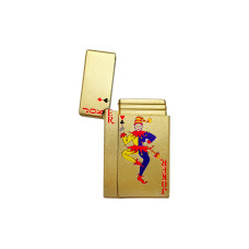 Зажигалка с пьезоподжигом турбо Piezo Joker