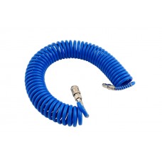 Шланг спиральный Intertool - 20 м 5,5 х 8 мм полиуретановый (PT-1709)