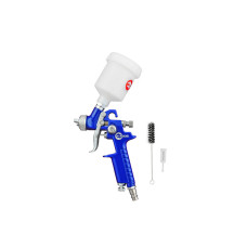 Пневмопистолет лакокрасочный HVLP Intertool - верхний бак 125 мл x 0,8 мм (PT-0101)