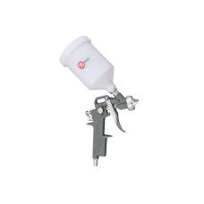 Пневмопистолет лакокрасочный HP Intertool - верхний бак 600 мл, d=1,5 мм (PT-0204)